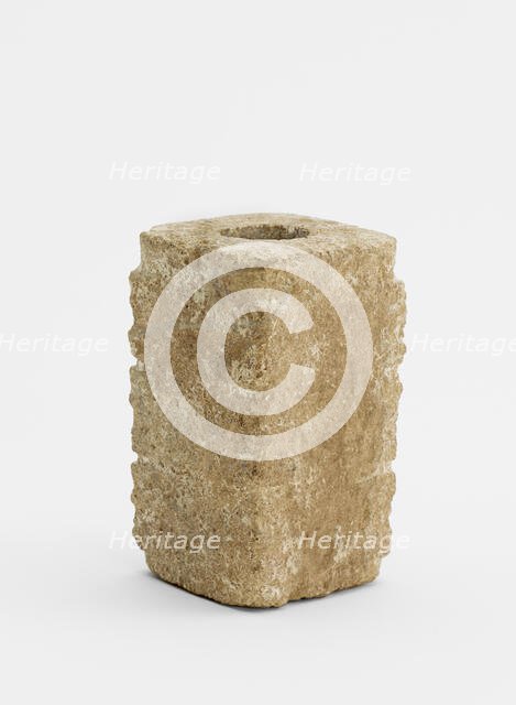 Three-tier tube (cong ?), Late Neolithic period, ca. 3300-ca. 2250 BCE. Creator: Unknown.