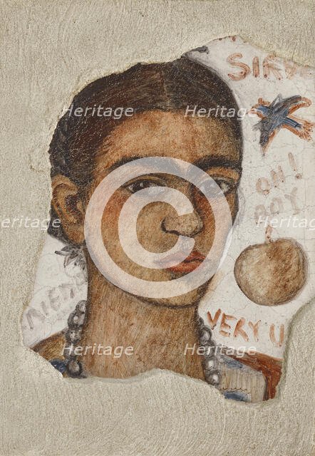 Self-Portrait (Very Ugly), 1933. Creator: Kahlo, Frida (1907-1954).