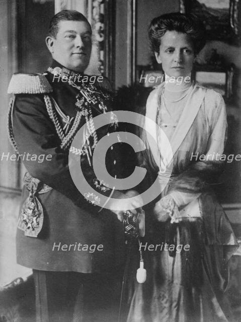 William of Hohenzollern and wife, between c1910 and c1915. Creator: Bain News Service.