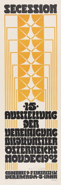 Secession. 15th Exhibition of the Association of Visual Artists of Austria, 1902. Creator: Böhm, Adolf Michael (1861-1927).