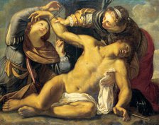 Saint Sebastian Being Cured by Saint Irene and a Servant, c1605-1610 ?. Creator: Carracci school