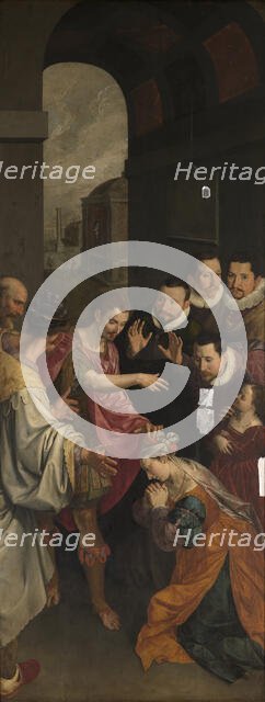 Miraculous Healing of Zoë, 1575. Creator: Ambrosius Francken I.