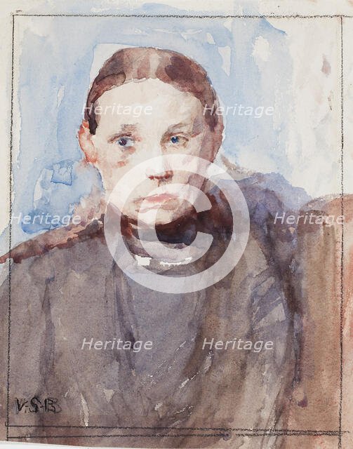 Old woman, Anna Richter, late 19th-early 20th century. Creator: Venny Soldan-Brofeldt.