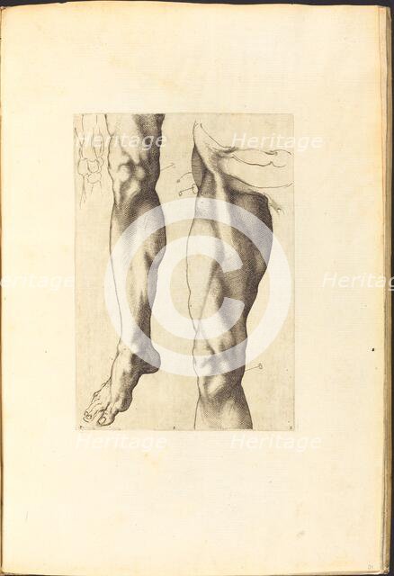 Print from Drawing Book, c. 1610/1620. Creator: Luca Ciamberlano.