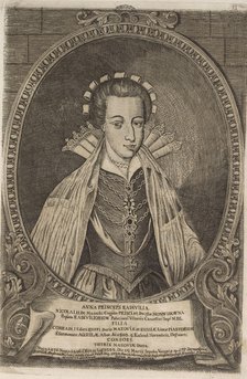 Anna Radziwill (1475/76-1522). From: Icones Familiae Ducalis Radivilianae, 1758.