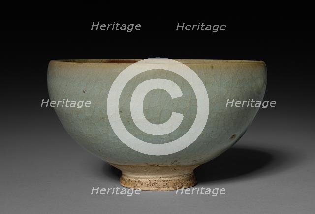 Bowl: Jun ware, 13th - 14th century. Creator: Unknown.
