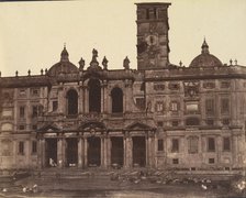 Santa Maria Maggiore, Rome, 1850s. Creator: Unknown.