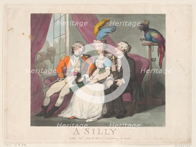 A Silly, June 26, 1800., June 26, 1800. Creator: Thomas Rowlandson.