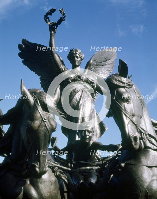 The Wellington Arch, c1990-2010. Artist: Marcus Robinson.