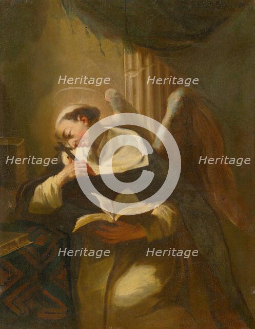 Kneeling Meditating Saint, 1750-1770. Creator: Unknown.