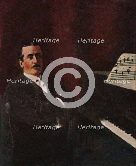 'Giacomo Puccini 1858-1924', 1934. Creator: Unknown.