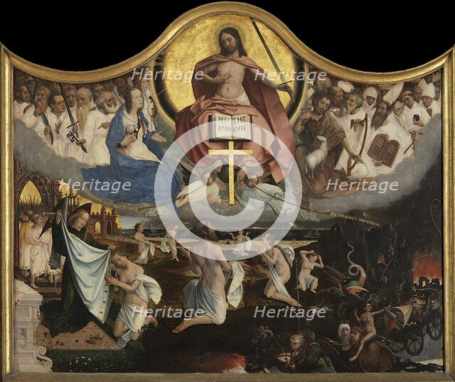 The Last Judgment, 1525. Creator: Provost (Provoost), Jan (1465-1529).