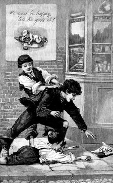 Advertisement for Pears’ Soap, 1890. Creator: Unknown.