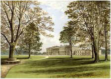 Hamilton Palace, South Lanarkshire, Scotland, home of the Duke of Hamilton, c1880. Artist: Unknown