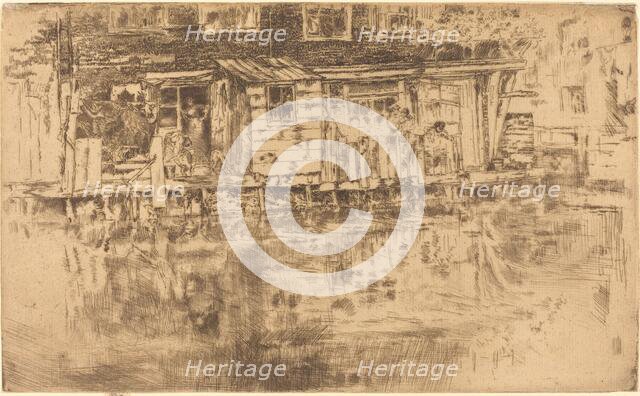 Long House - Dyer's - Amsterdam, 1889. Creator: James Abbott McNeill Whistler.