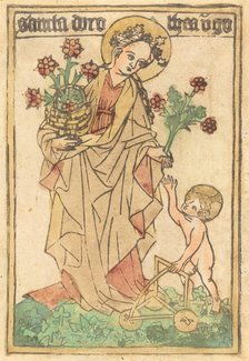 Saint Dorothy, 1440/1460. Creator: Unknown.