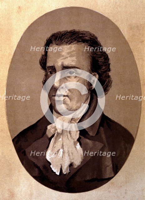 Juan Mariano Picornell y Gomila (1759-1825), Spanish Republican illustrated, 1890 engraving.