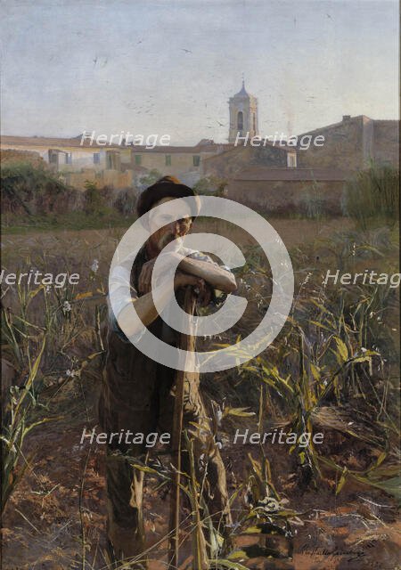 Rest, 1900. Creator: Raffaello Gambogi.