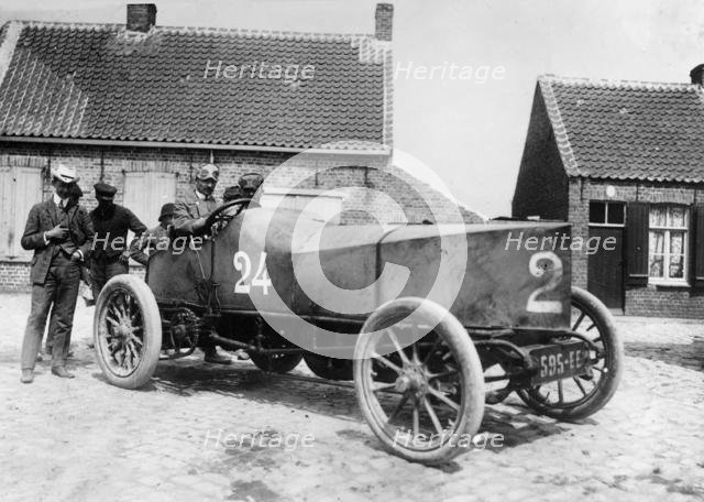 Gobron Brillie, Rigolly at Ostend Speed Trials 1904. Creator: Unknown.