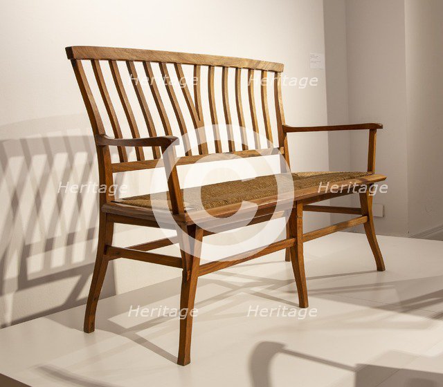 Furmiture by Henry van de Velde, Belgium, Brussels, 1895, (c2014-c2017). Artist: Alan John Ainsworth.