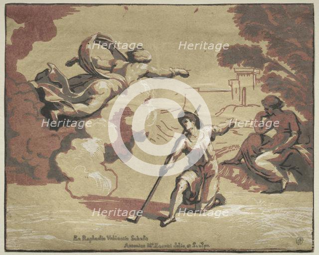 God Appearing to Isaac, 1723. Creator: Antonio Maria I Zanetti (Italian, 1680-1757).