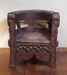 Chair, Italian, 15th century. Creator: Unknown.