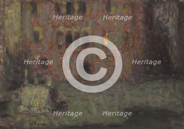 Old Square, c1907. Creator: Le Sidaner, Henri (1862-1939).