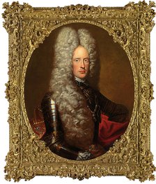 Portrait of Emperor Joseph I (1678-1711), Early 18th cen. Artist: Anonymous  