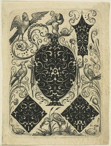 Ornamental Plate VI, c. 1619. Creator: Jacques Hurtu.