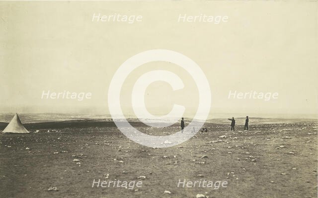 Sebastopol from Cathcart's Hill, 1855. Creator: Roger Fenton.