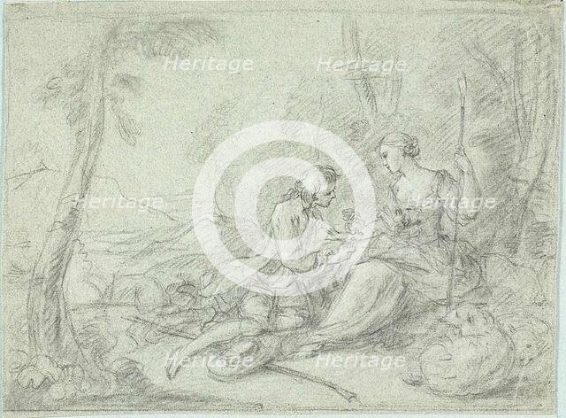 Shepherd and Shepherdess, n.d. Creator: Sébastien Le Clerc the Younger.
