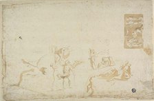 Sketches of Mythological Subjects, n.d. Creator: Giovanni Battista Cipriani.