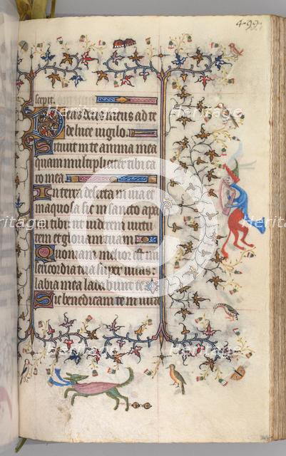 Hours of Charles the Noble, King of Navarre (1361-1425): fol. 244r, Text, c. 1405. Creator: Master of the Brussels Initials and Associates (French).