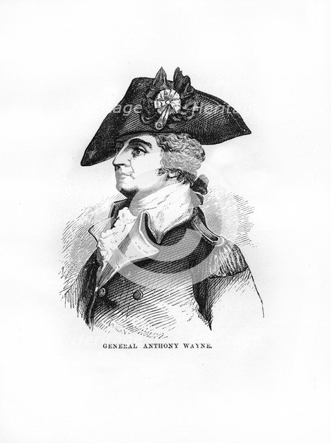 General Anthony Wayne, United States Army general and statesman, 1872. Artist: Unknown