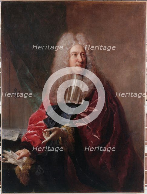 Portrait de Jean Hébert, échevin de la ville de Paris, 1726. Creator: François de Troy.