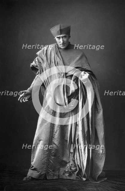 Henry Irving (1838-1905), English actor, 1893.Artist: W&D Downey