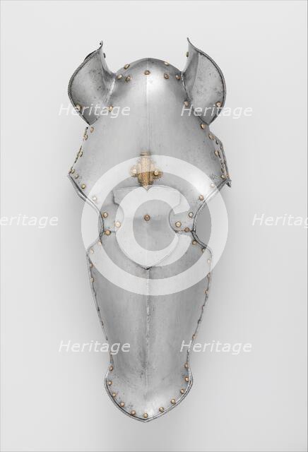 Shaffron (Horse's Head Defense), German, Augsburg, ca. 1570-80. Creator: Unknown.