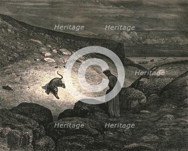 'Scarce the ascent began', c1890. Creator: Gustave Doré.