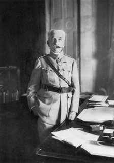 Hubert Lyautey, French First World War general and Minister of War, (1926). Artist: Unknown