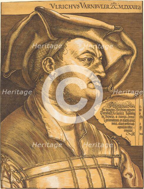 Ulrich Varnbüler, 1522 (published c. 1620). Creator: Albrecht Durer.