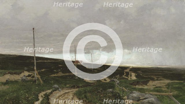 On the coast. Motif from Jaeren, Norway, 1879. Creator: Frits Thaulow.