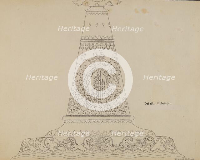 Fireman's Trumpet, 1935/1942. Creator: Samuel O. Klein.