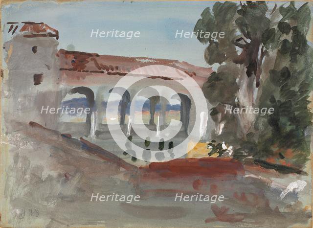 Generalife, Granada. Creator: Hercules Brabazon (British, 1821-1906).