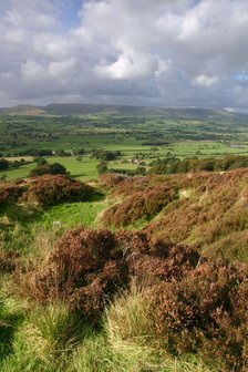 Chipping Vale from Longridge Fell, Lancashire.