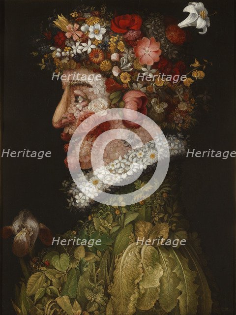 Spring (La Primavera). Artist: Arcimboldo, Giuseppe (1527-1593)