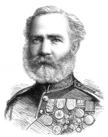 Major John McBlain, 1885. Artist: Unknown