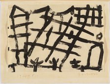 Gärtnerei (Gardening), 1940. Creator: Klee, Paul (1879-1940).