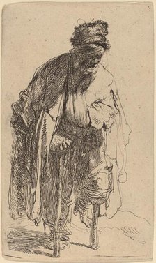 Beggar with a Wooden Leg, c. 1630. Creator: Rembrandt Harmensz van Rijn.