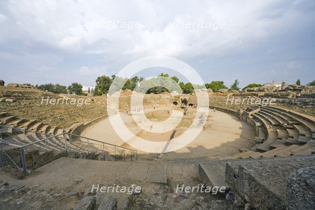 The amphitheatre at Merida, Spain, 2007. Artist: Samuel Magal
