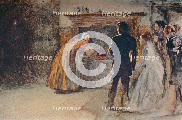 'Scene from Jane Eyre', c1870, (c1950). Creator: Fred Walker.